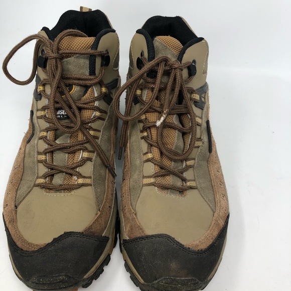 Men's North Peak Hiking Boots Hiking 13 Brown - Picture 2 of 15